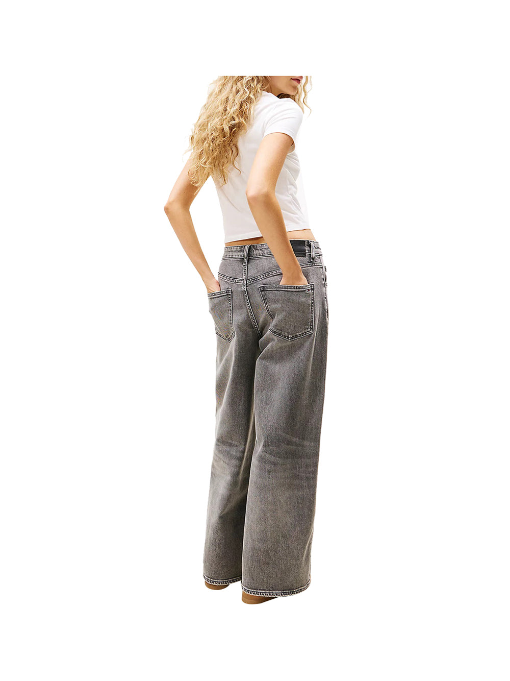T-shirt a Maniche Corte Tjw Slim Sh Heart Te DW0DW21390 Ecru