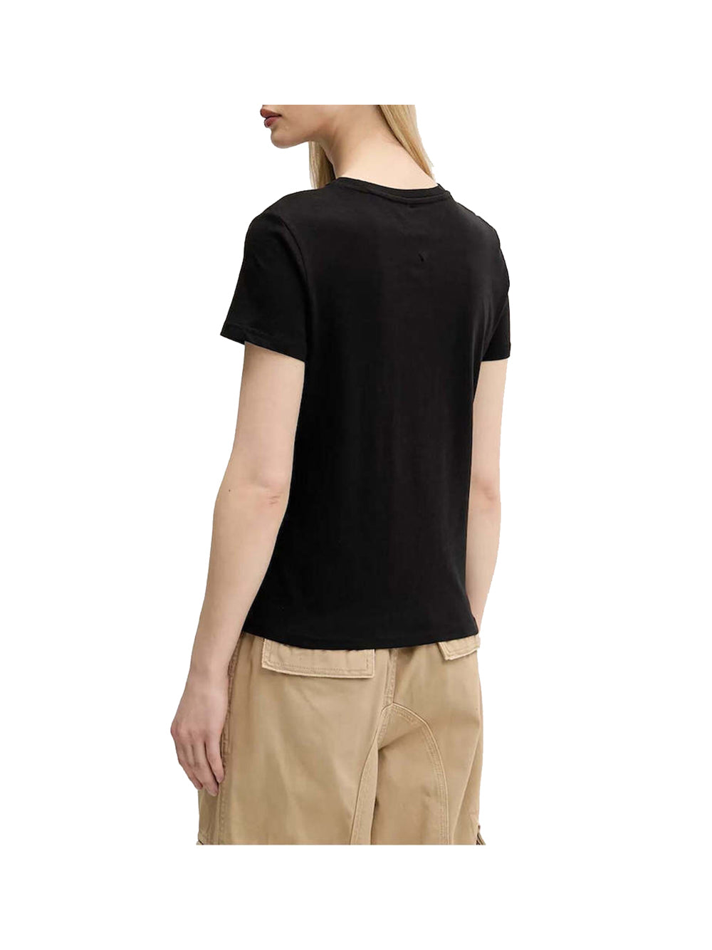 T-shirt a Maniche Corte Tjw Reg Essential Lo DW0DW21404 Black