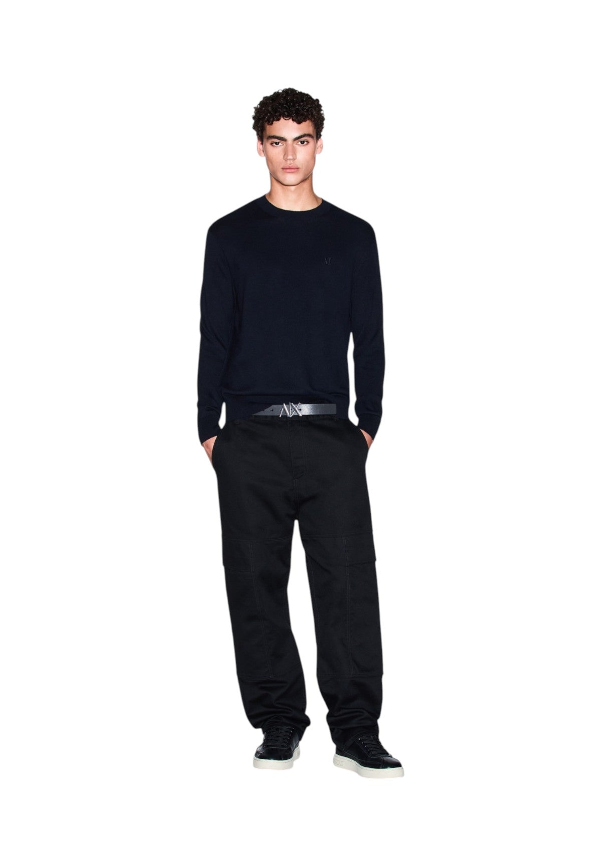 Maglione Girocollo XM000338 Deep Navy