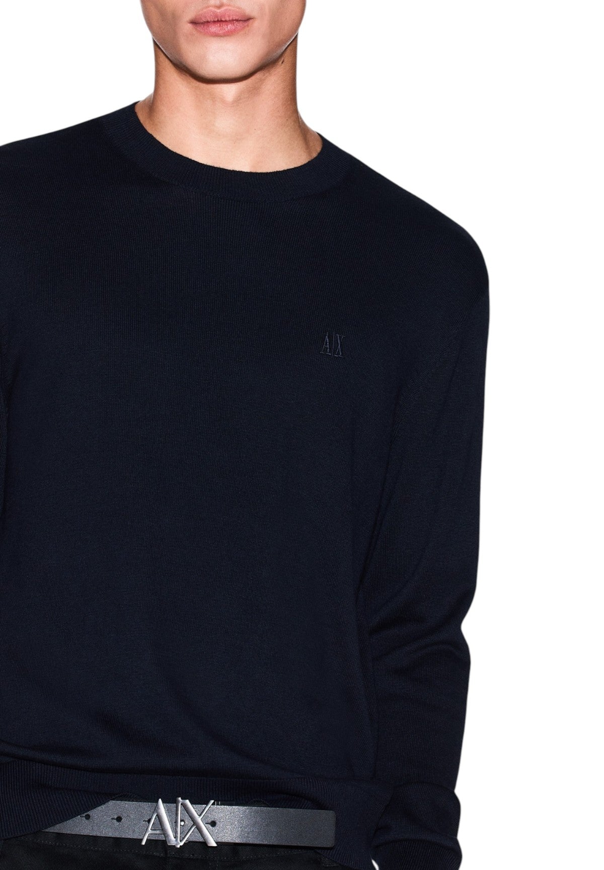 Maglione Girocollo XM000338 Deep Navy