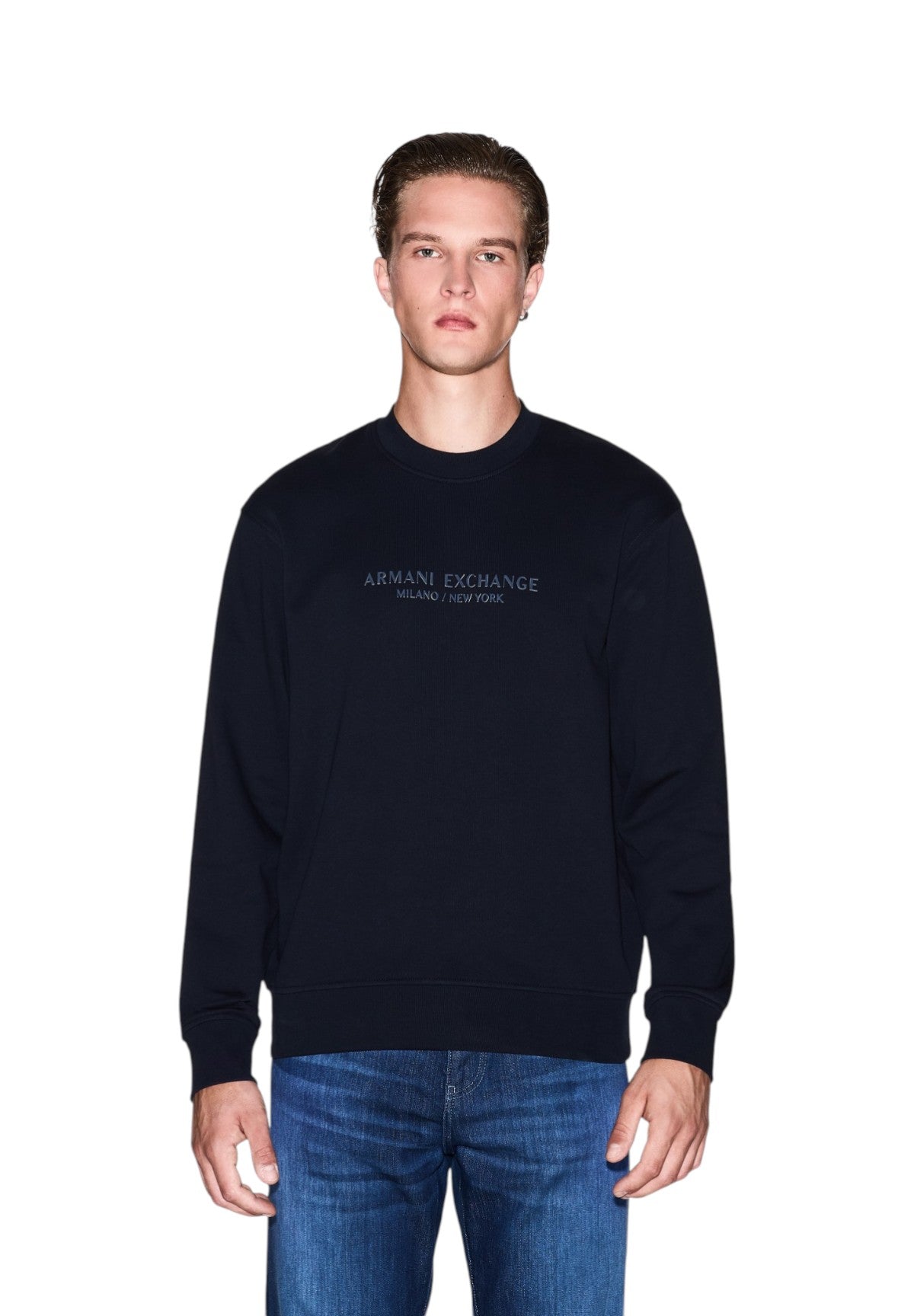 Felpa Girocollo XM001284 Deep Navy