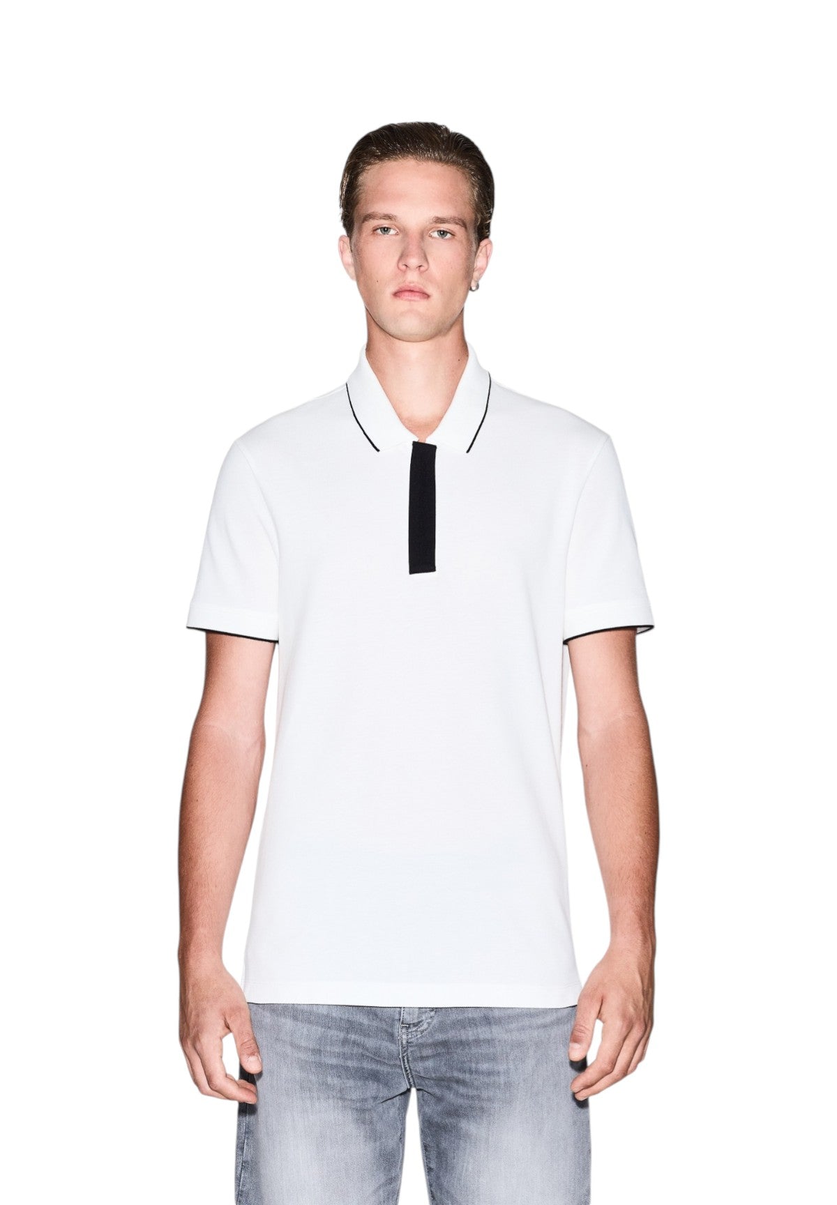 Polo Jersey XM001285 Off White