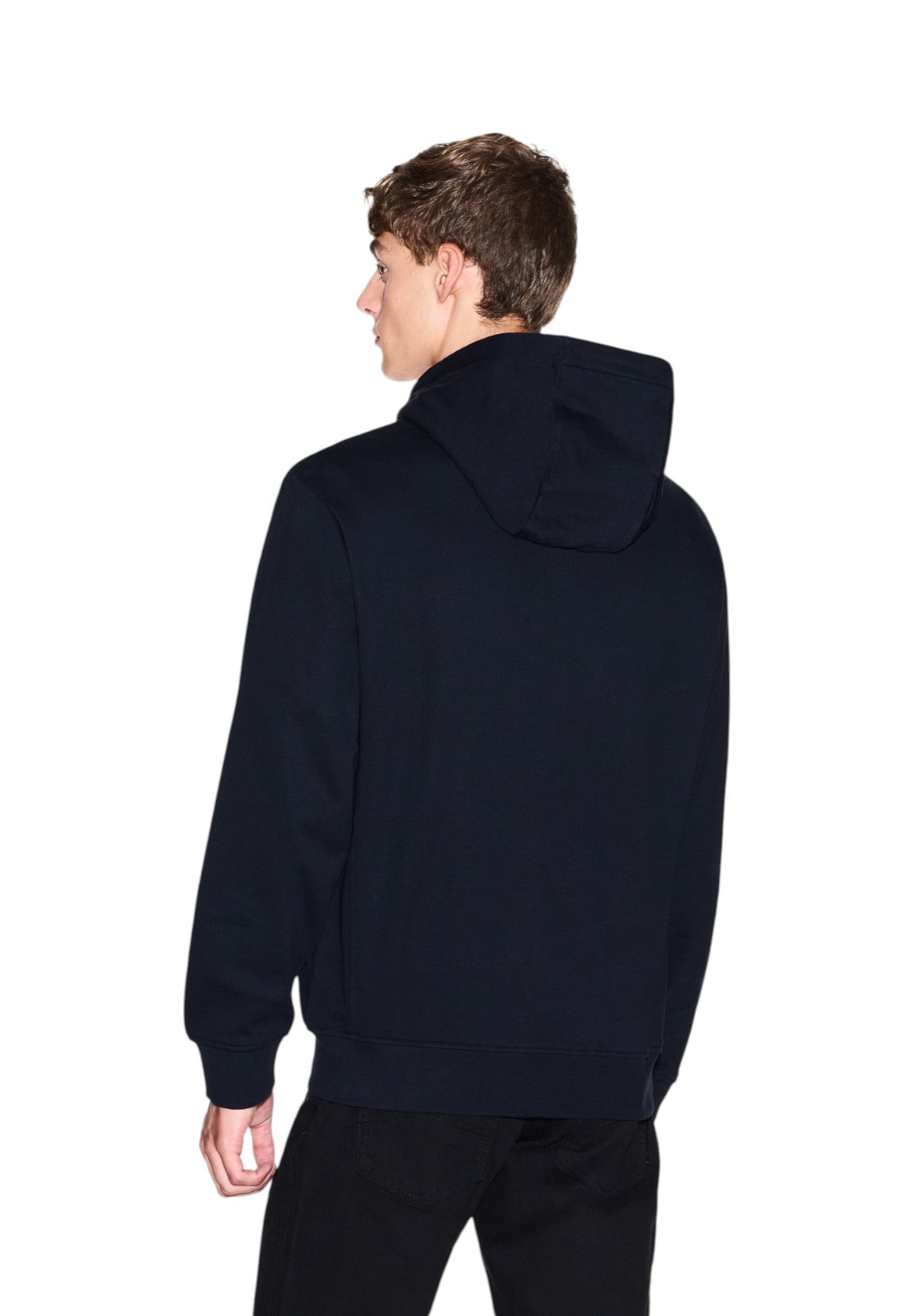 Felpa Full-Zip con Cappuccio XM001293 Deep Navy