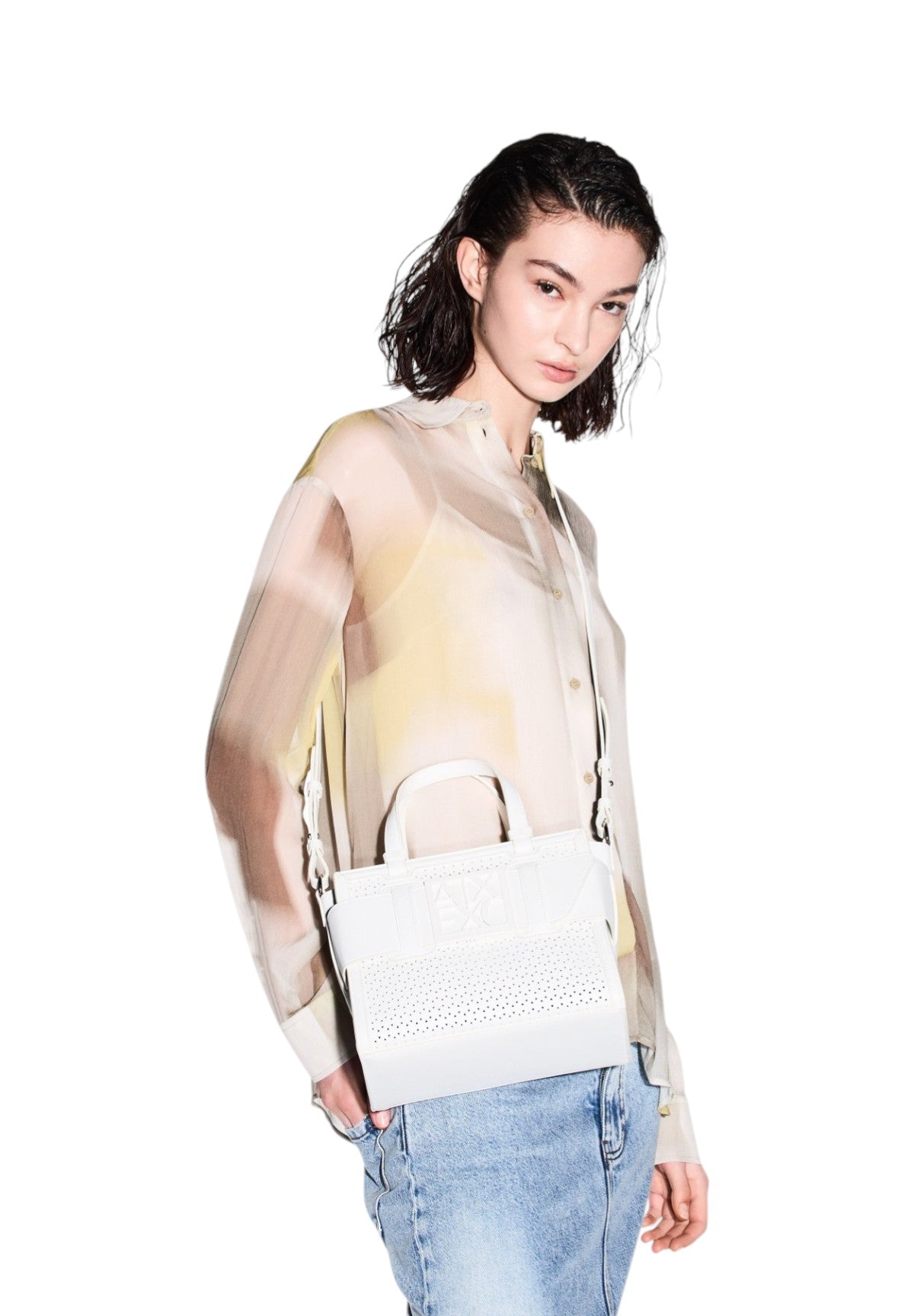 Borsa Shopper XW000392 Off White