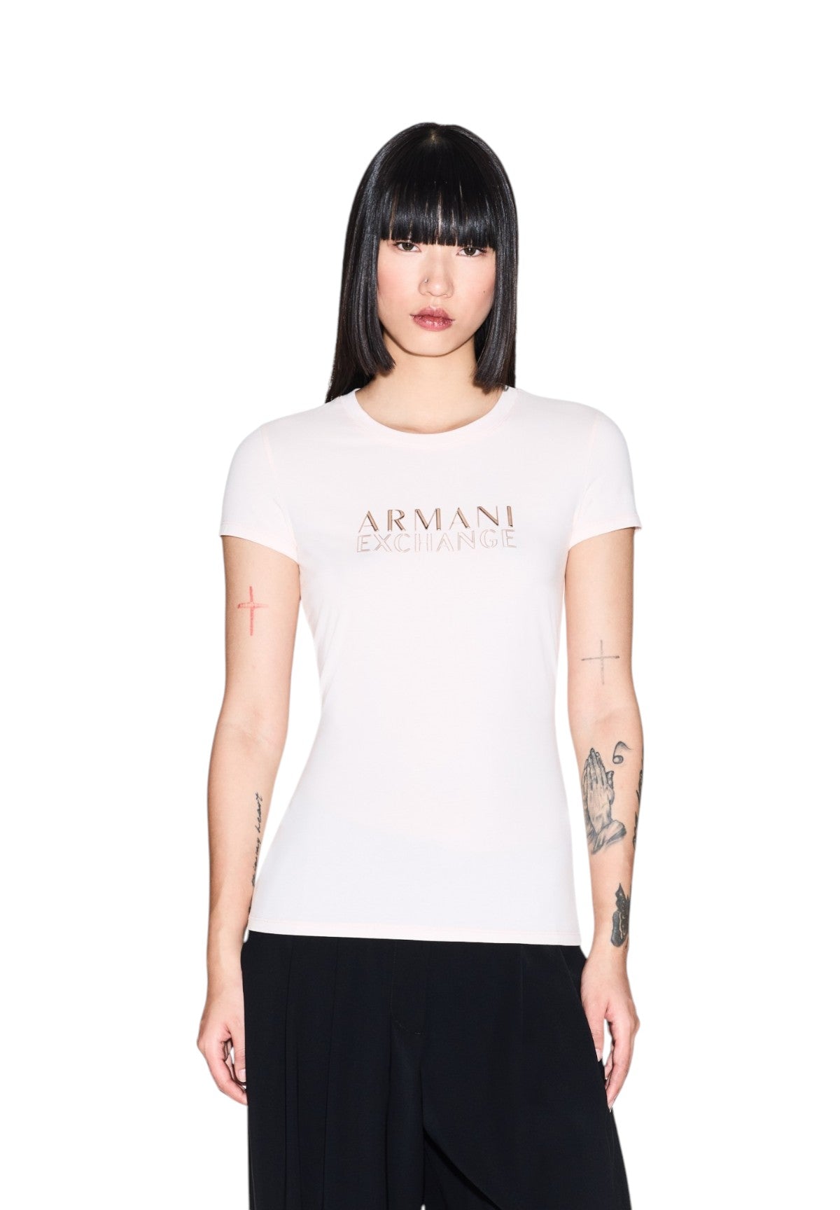 T-shirt a Maniche Corte XW001837 Salt Rose