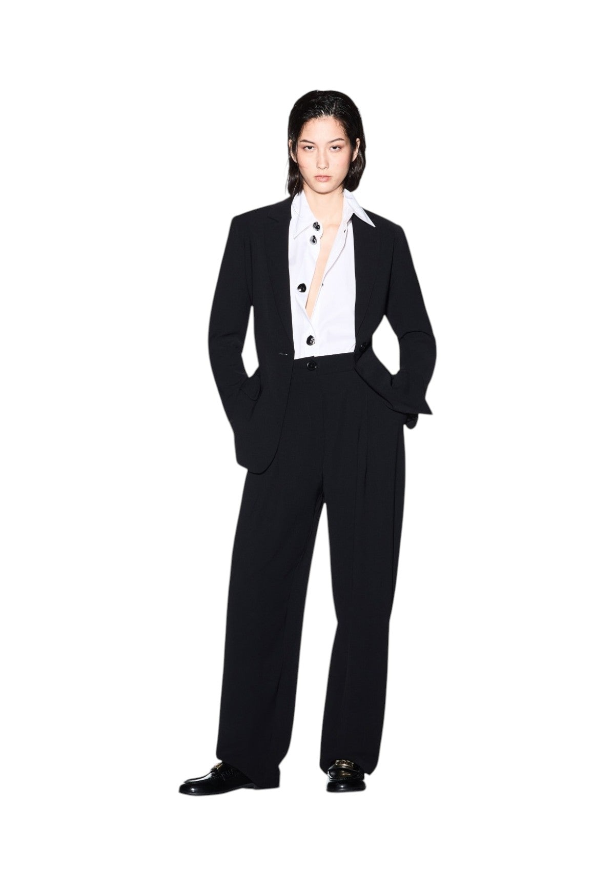 Camicia a Maniche Lunghe XW002008 Optic White