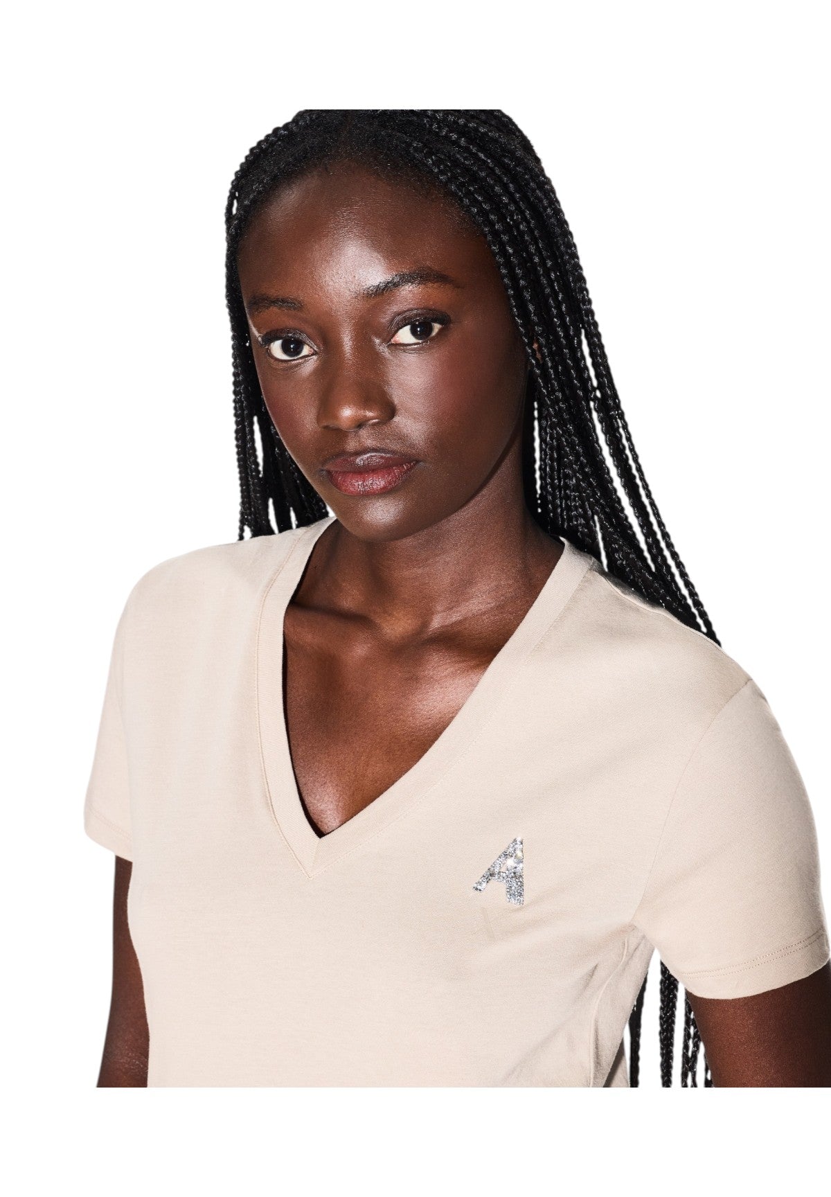 T-shirt a Maniche Corte XW002330 Sand