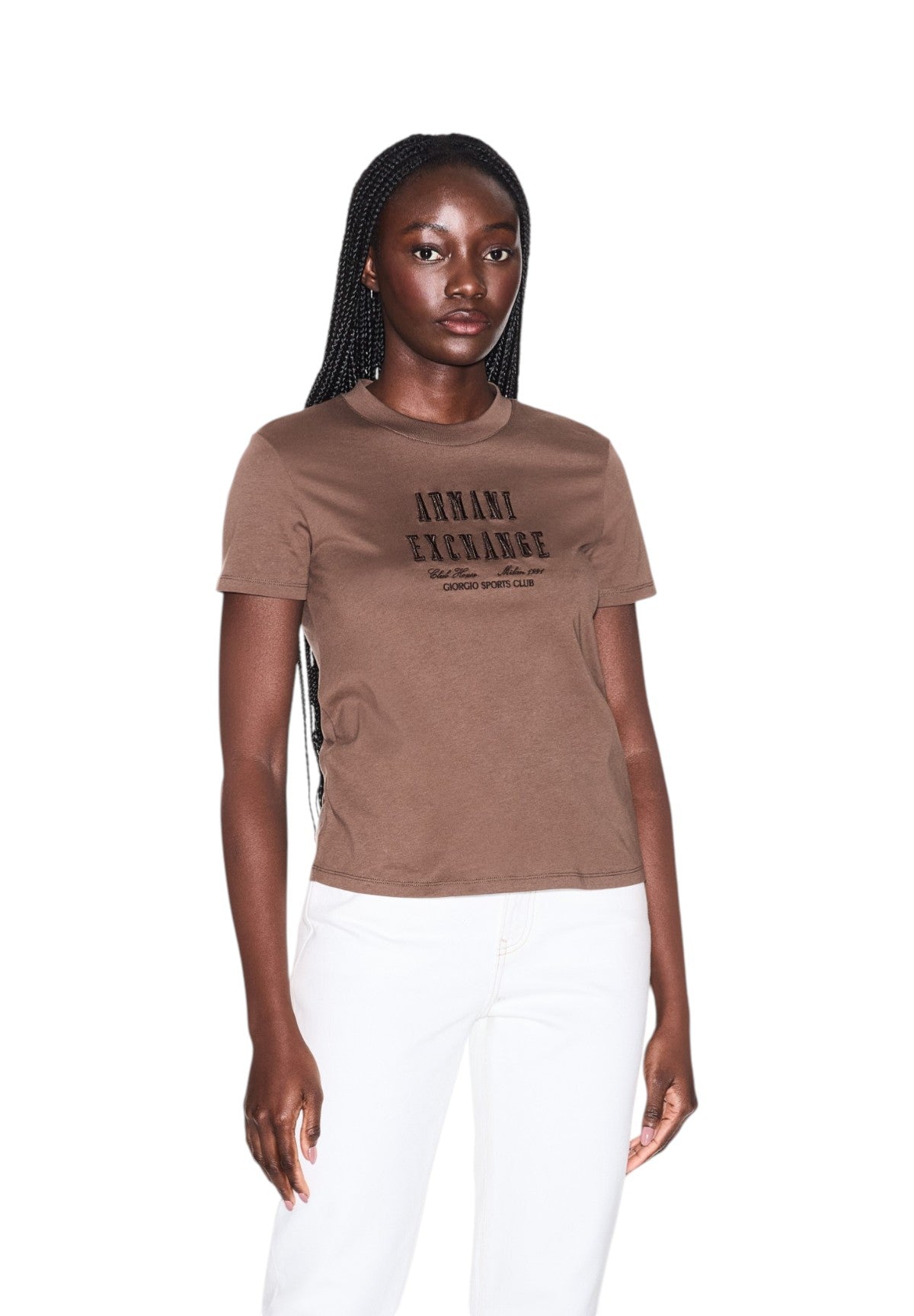 T-shirt a Maniche Corte XW002334 Earth