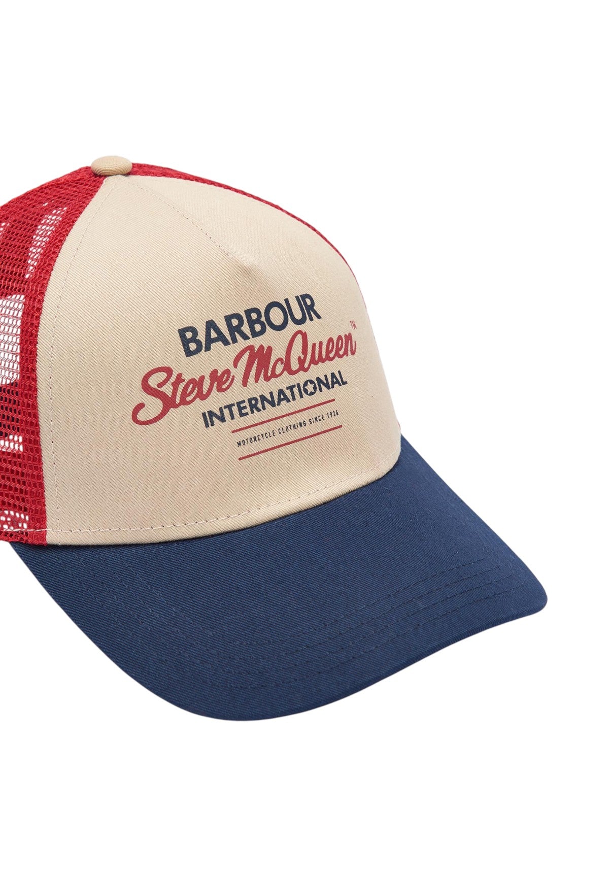 Cappello da Baseball Smq Trucker Cap MHA0478 Navy, Red, Stone