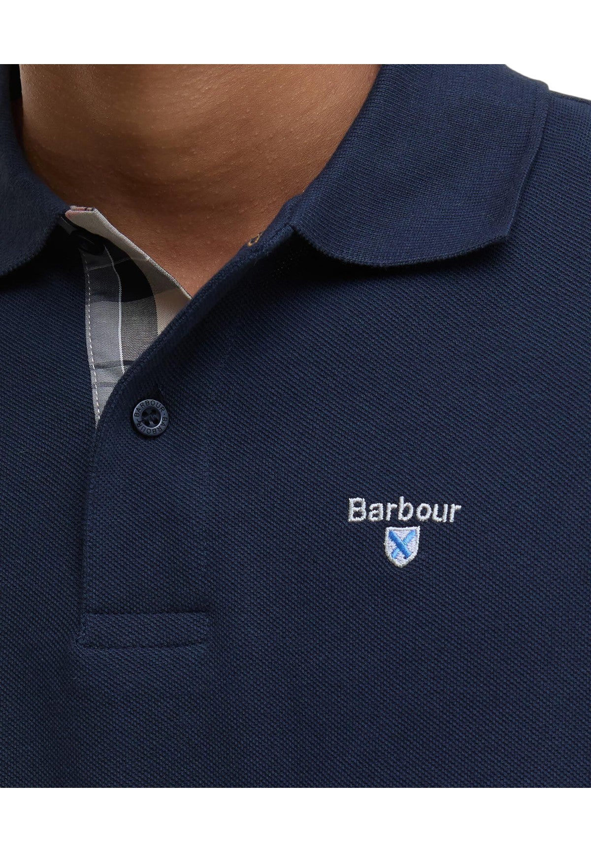 Polo Jersey Tartan Pique Polo MML0012 New navy