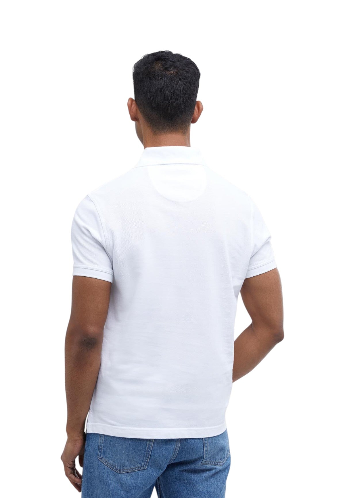 Polo Jersey Tartan Pique Polo MML0012 White, Dress