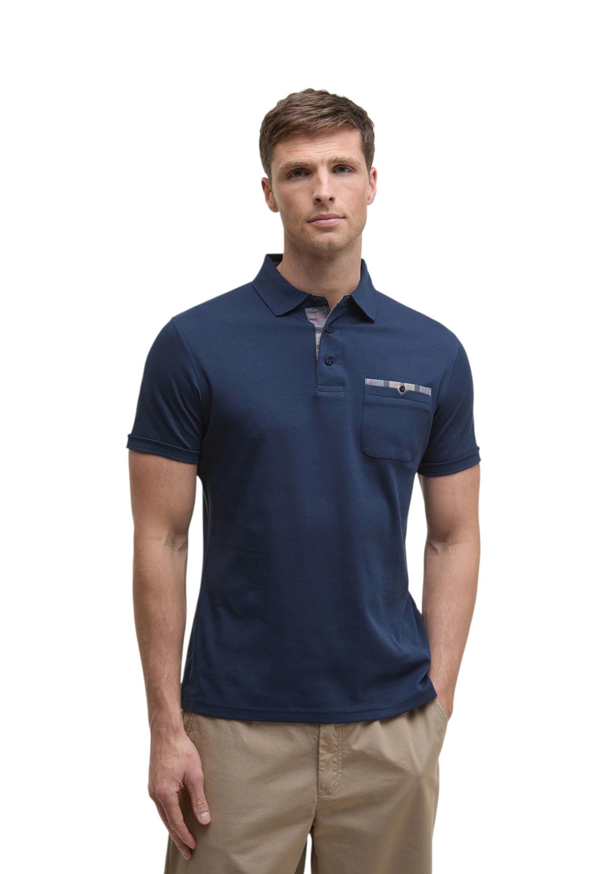Polo Jersey Premium Corpatch Tailored Polo MML1496 Navy