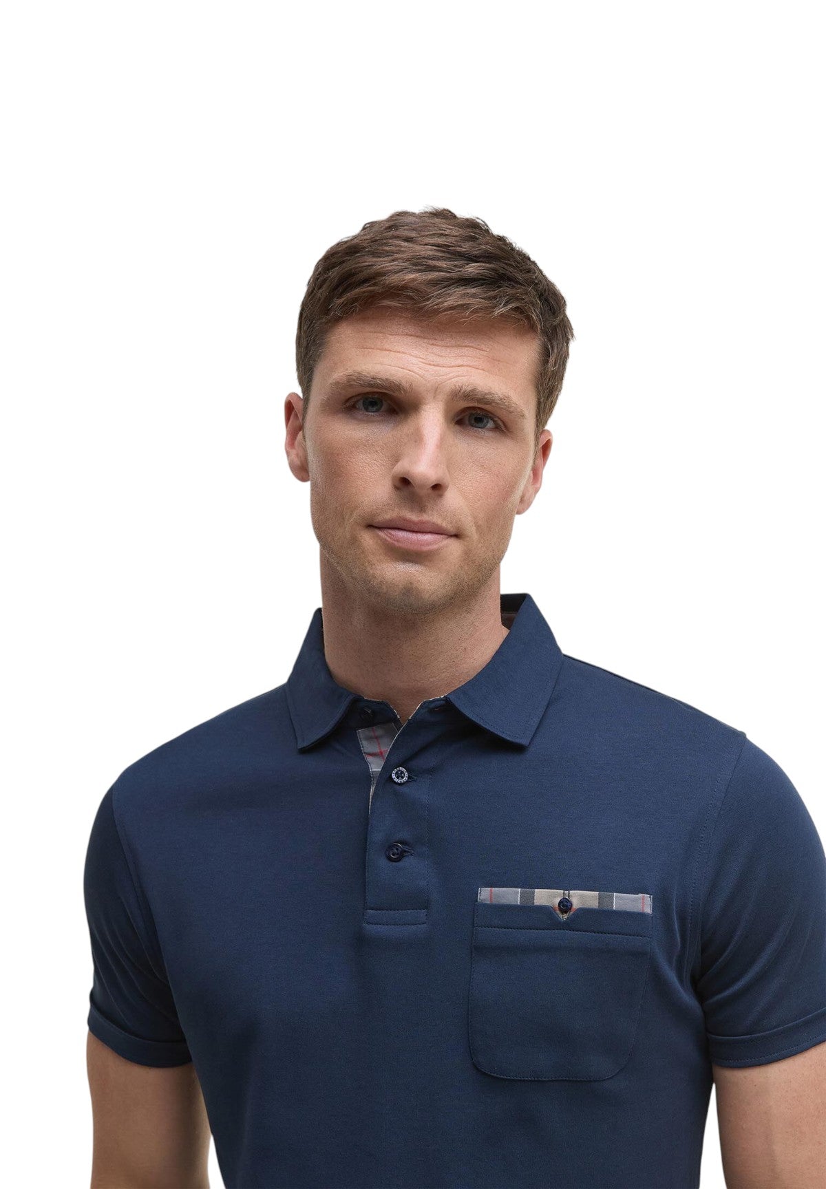 Polo Jersey Premium Corpatch Tailored Polo MML1496 Navy