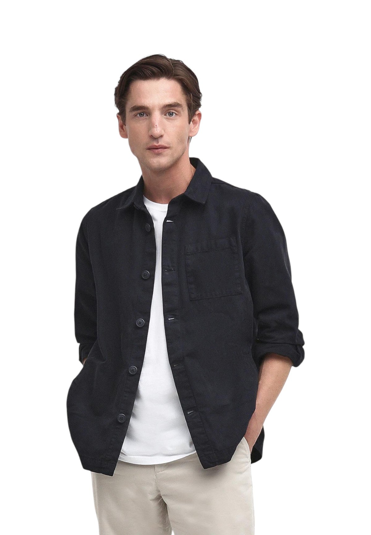 Camicia Overshirt Washed Overshirt MOS0281 Navy