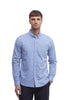 Barbour Camicia a Maniche Lunghe Nelson Tailored Shirt MSH5090 Blue