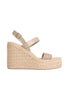 Calvin Klein Sandali Wedge Espad 70 Webbi HW0HW02901 Nomad