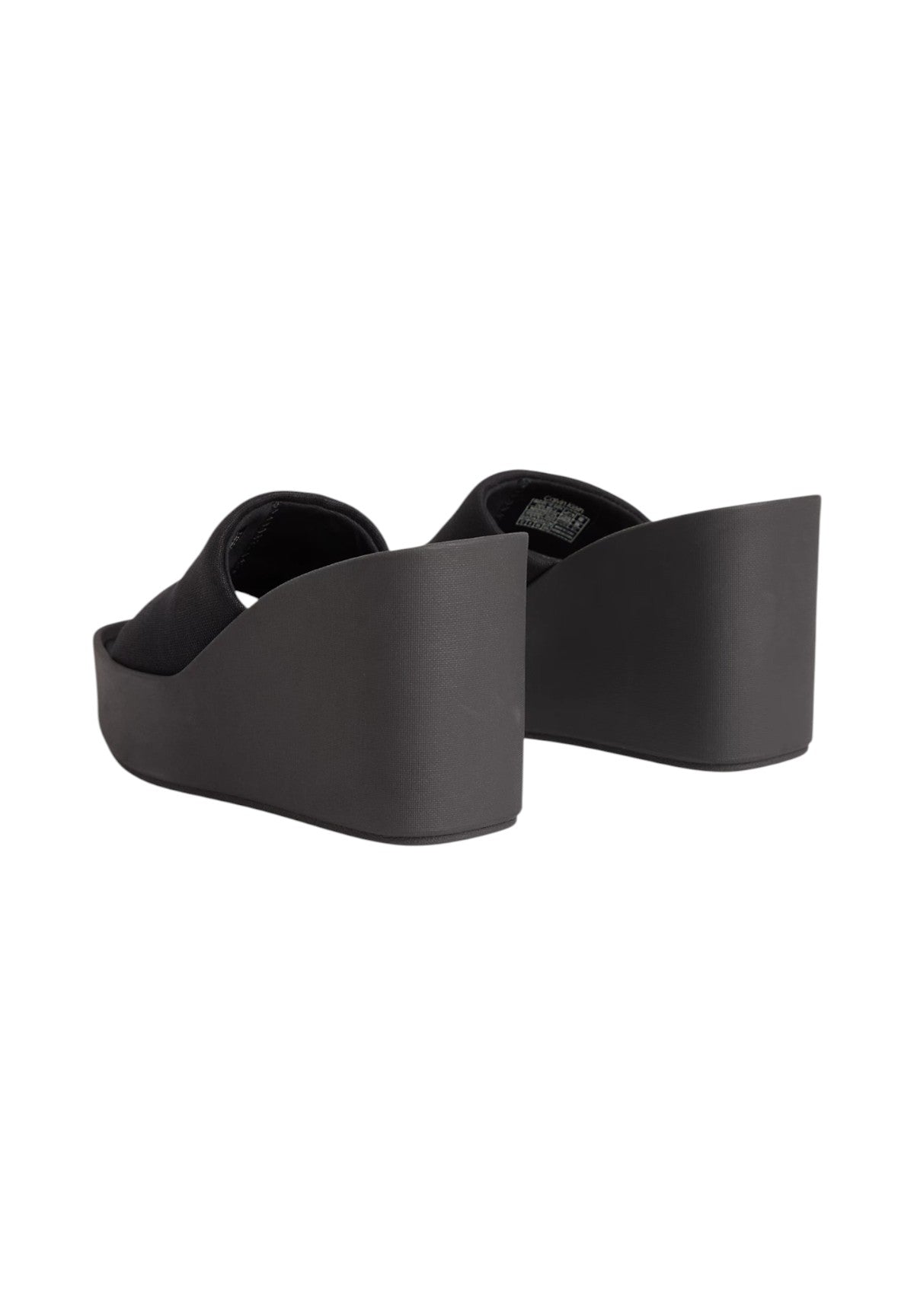 Sandali Wedge 70 Sndl Canv HW0HW03134 Triple Black