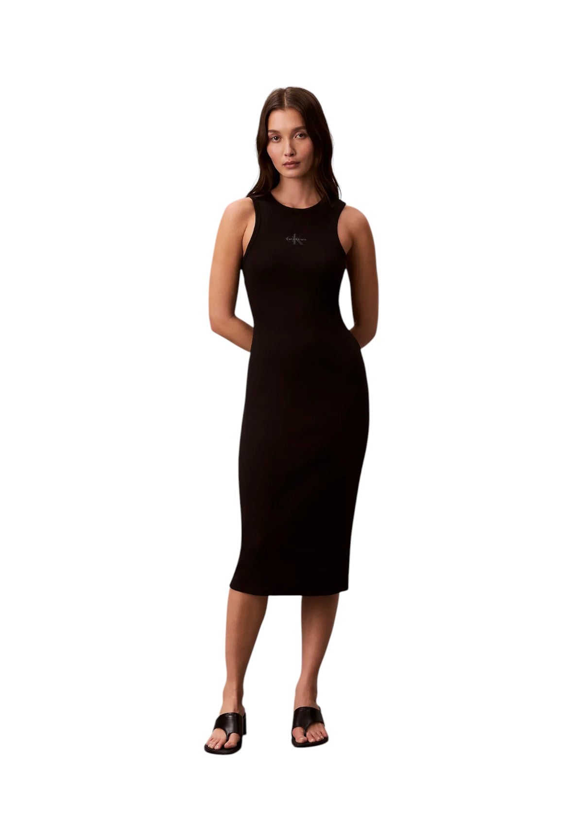 Abito Sl Monologo Baby Rib LV047F242G Black
