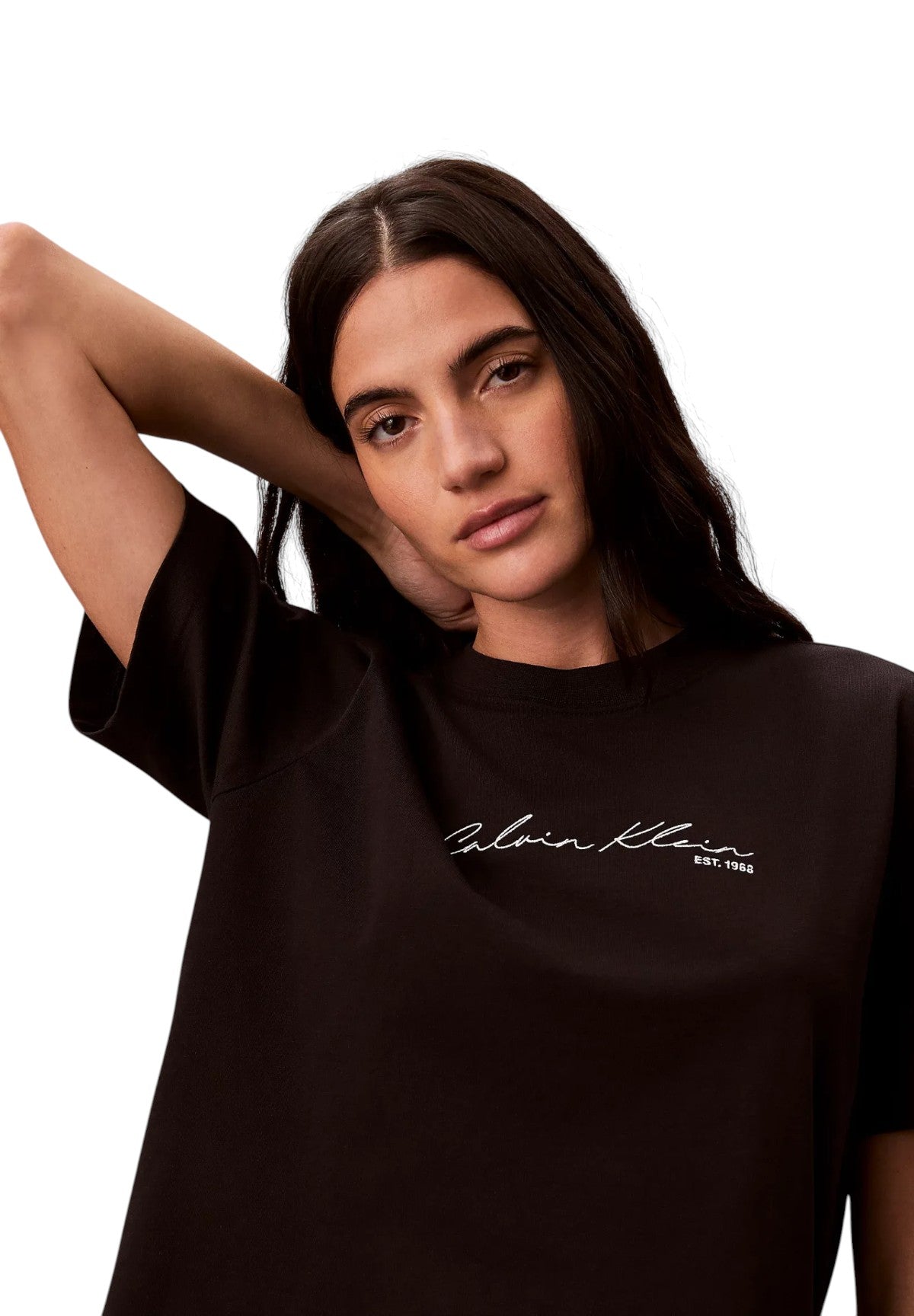 T-shirt a Maniche Corte Ss Graphic Boxy Tee LV047F820G Black