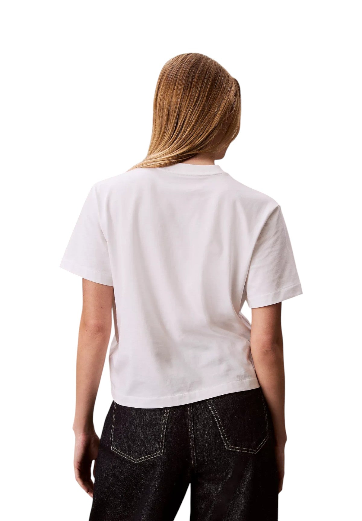 T-shirt a Maniche Corte Ss Graphic Boxy Tee LV047F820G Bright White