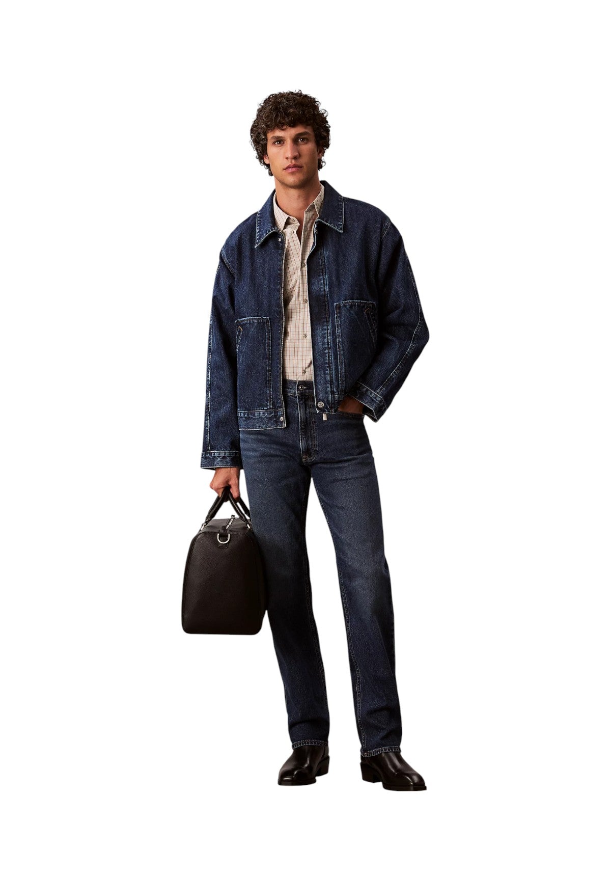 Jeans Stndrd Strght Oil Sl LV04LB782G Oil Slick