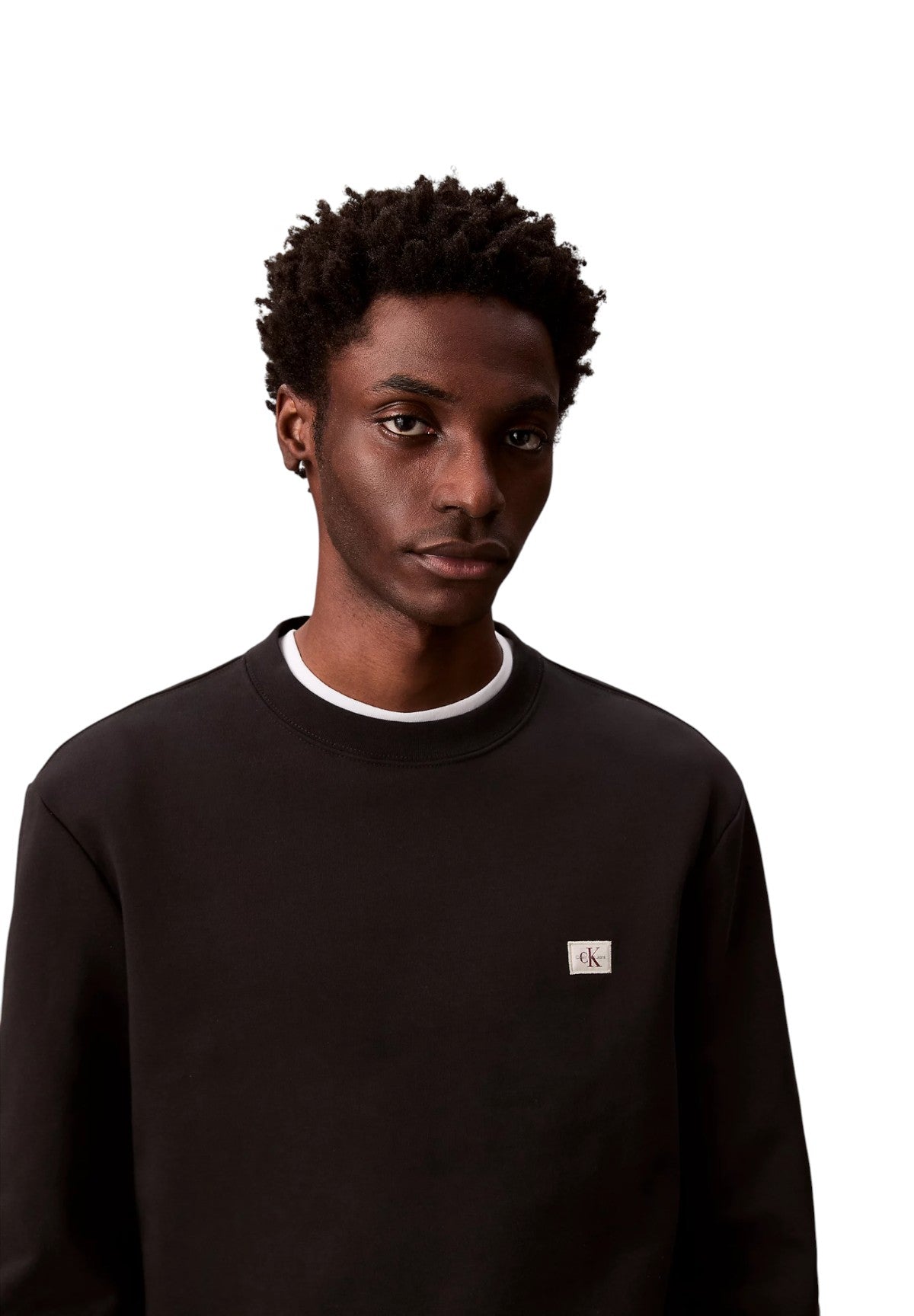 Felpa Girocollo Ls 350Terry Eu Whsl LV04RC273G Black