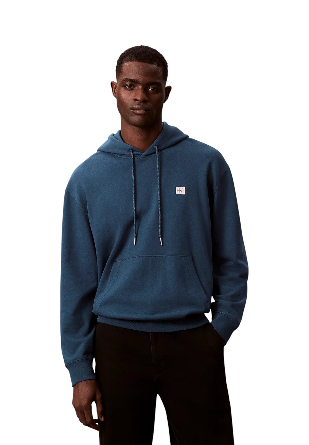 Felpa Pullover con Cappuccio LV04RC274G Navy Teal