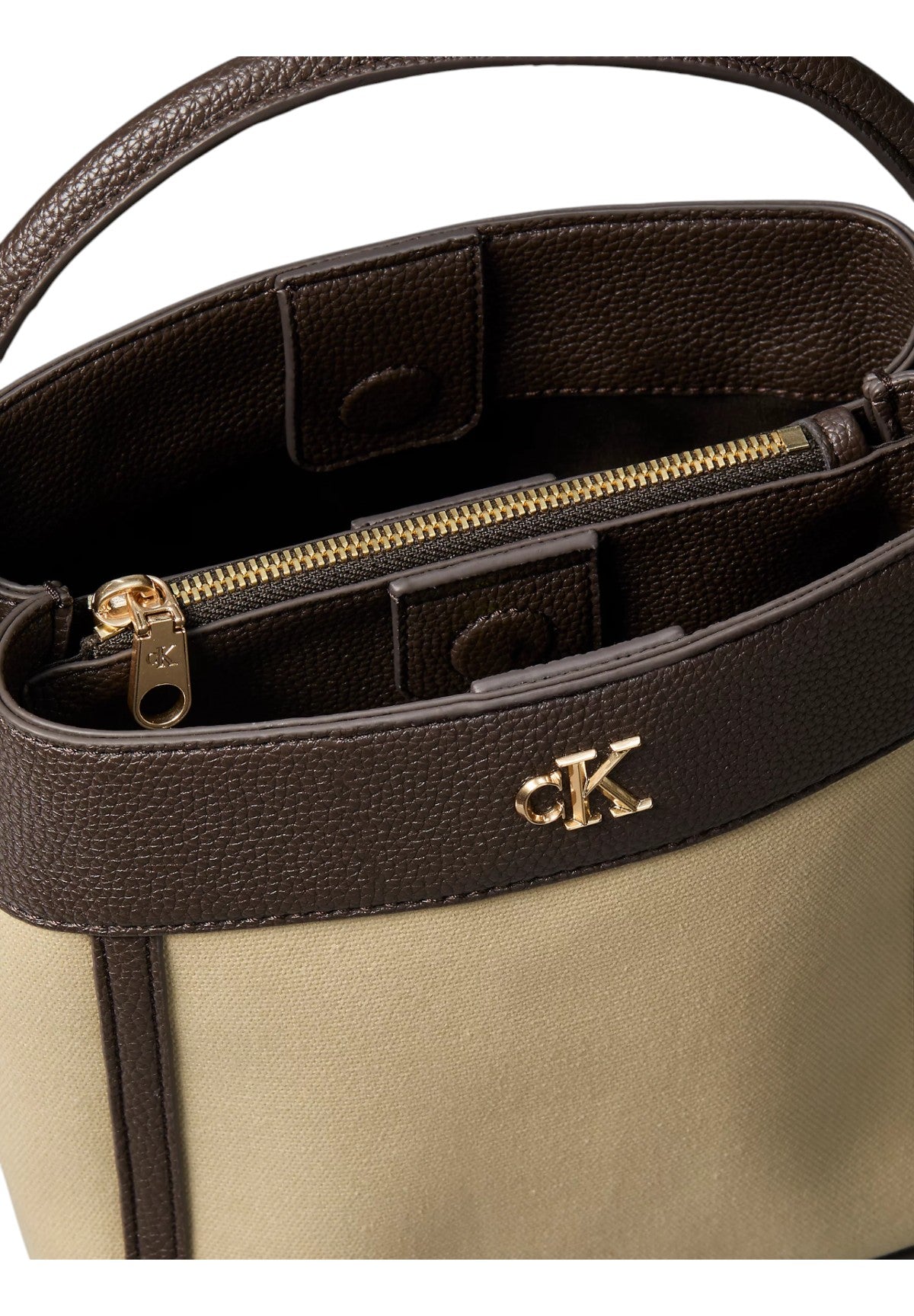 Borsa a Spalla LV04F3348G Khaki Canvas