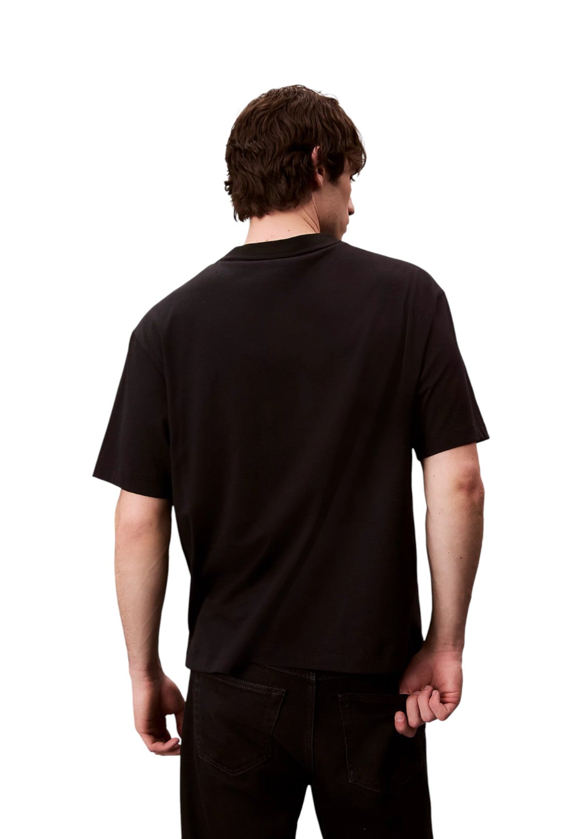 T-shirt a Maniche Corte Ss Standard Logo 30S LV04LD230G Black