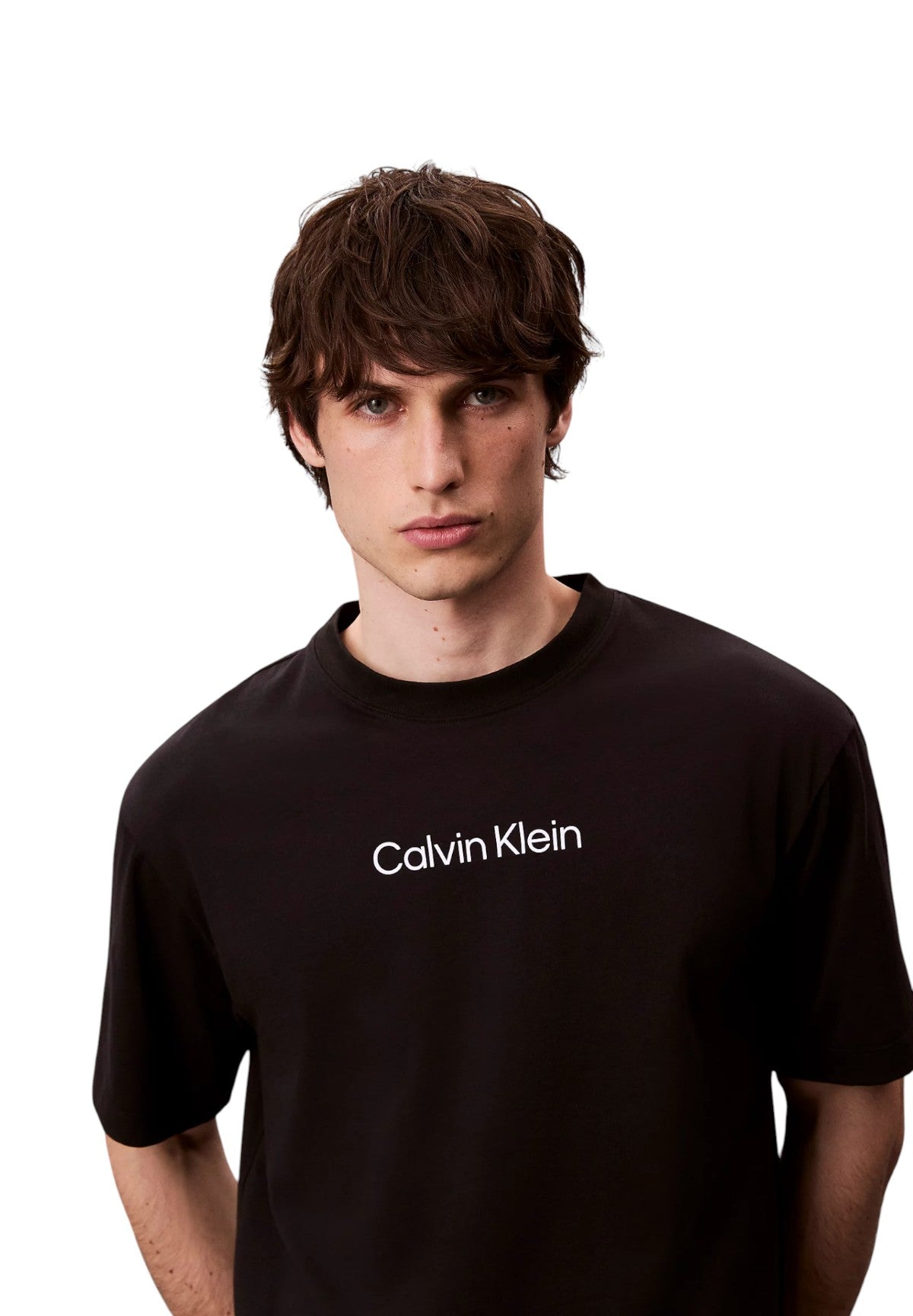 T-shirt a Maniche Corte Ss Standard Logo 30S LV04LD230G Black