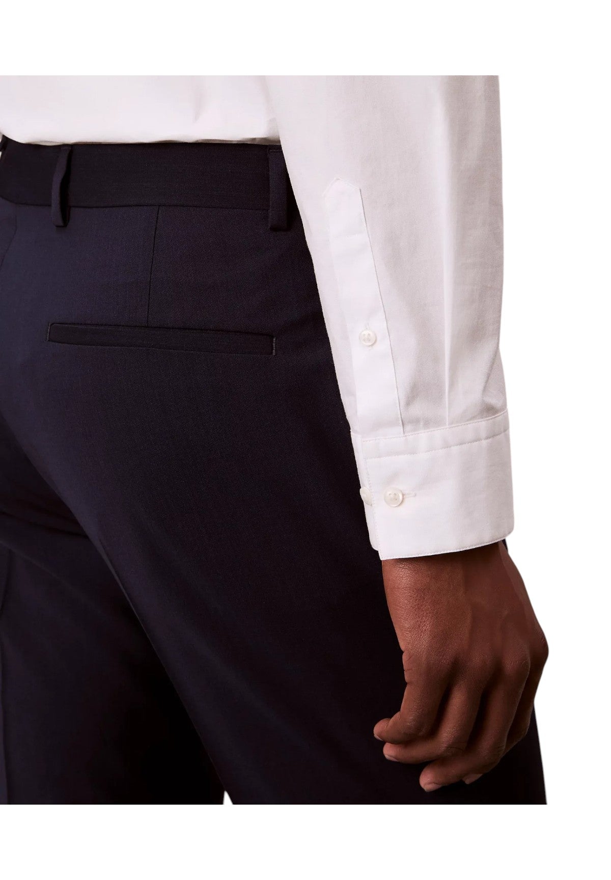 Pantaloni Chino Trop Wool Slim Trous LV14LD904G Ink