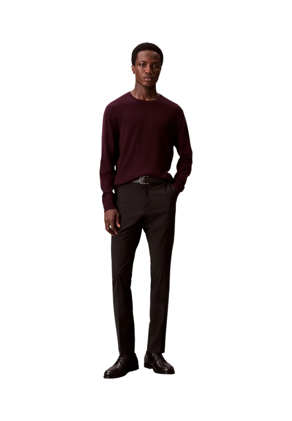 Pantaloni Trop Wool Slim Trous LV14LD904G Black