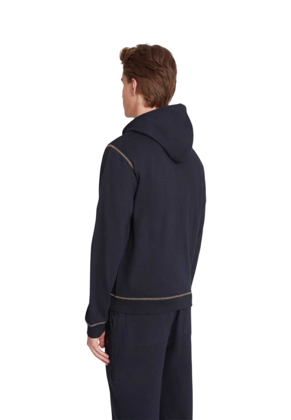 Felpa Full-Zip con Cappuccio 265Cpmf58647 C1E30X KURT Eclipse