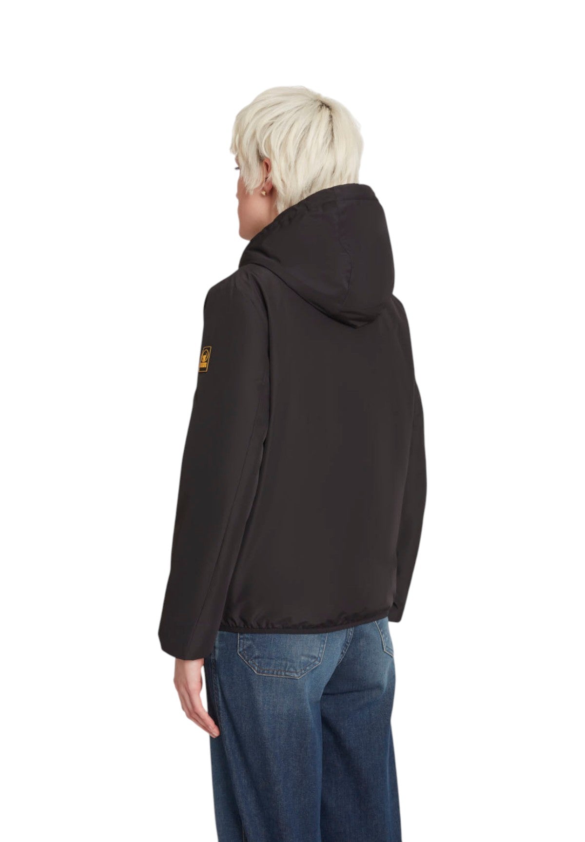 Giubbino 265Cpwj03143 P1410P LIANA Jet Black, Liger Yellow