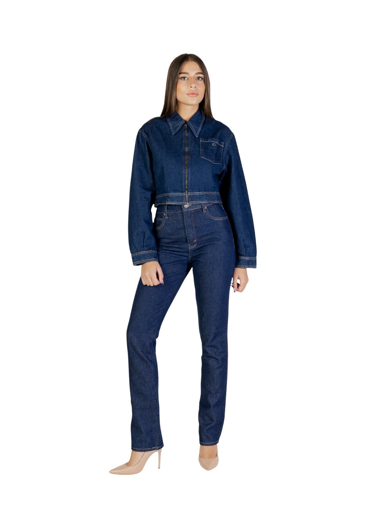 Jeans jeans gamba dritta kendall 201100395 Denim