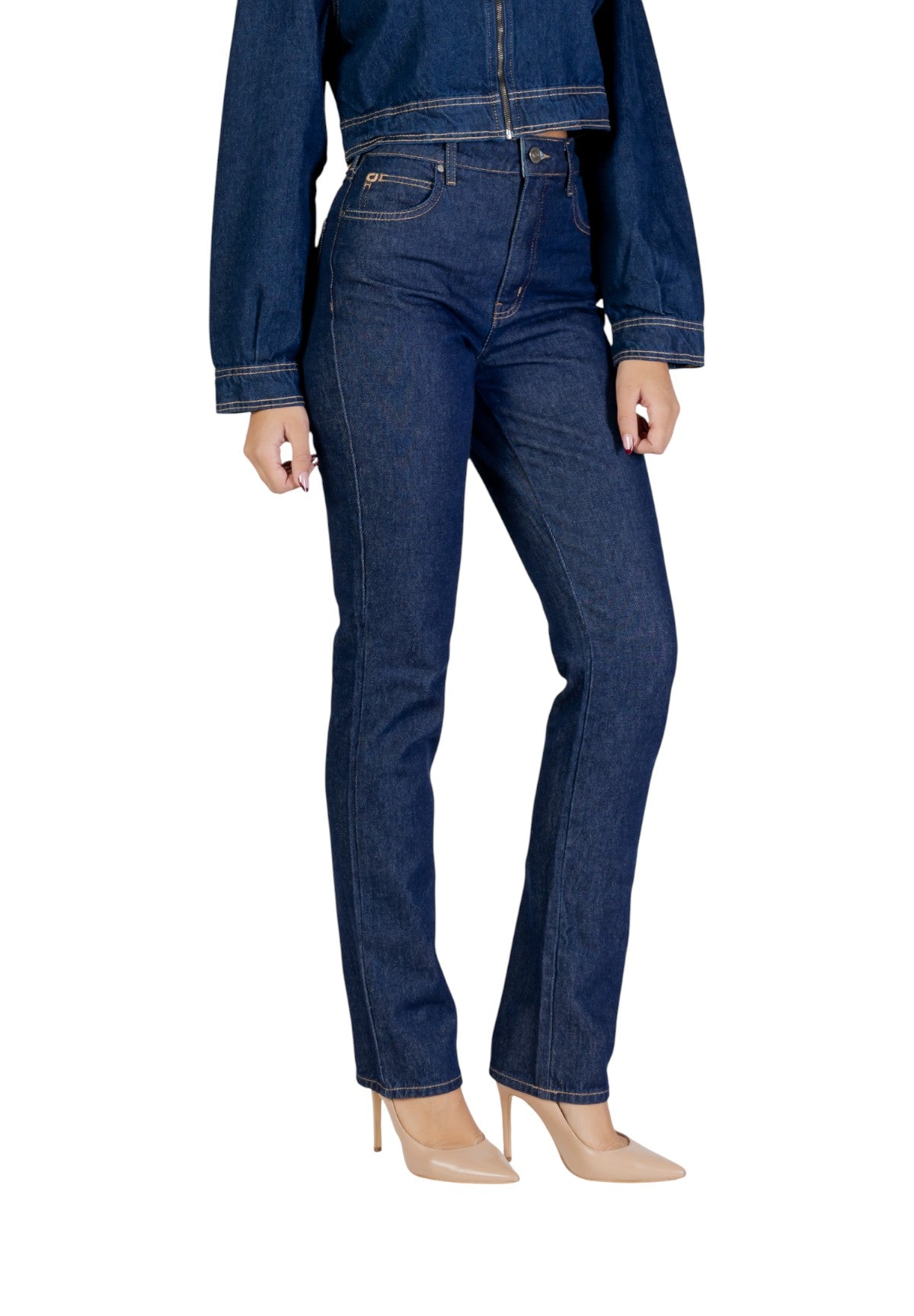 Jeans jeans gamba dritta kendall 201100395 Denim