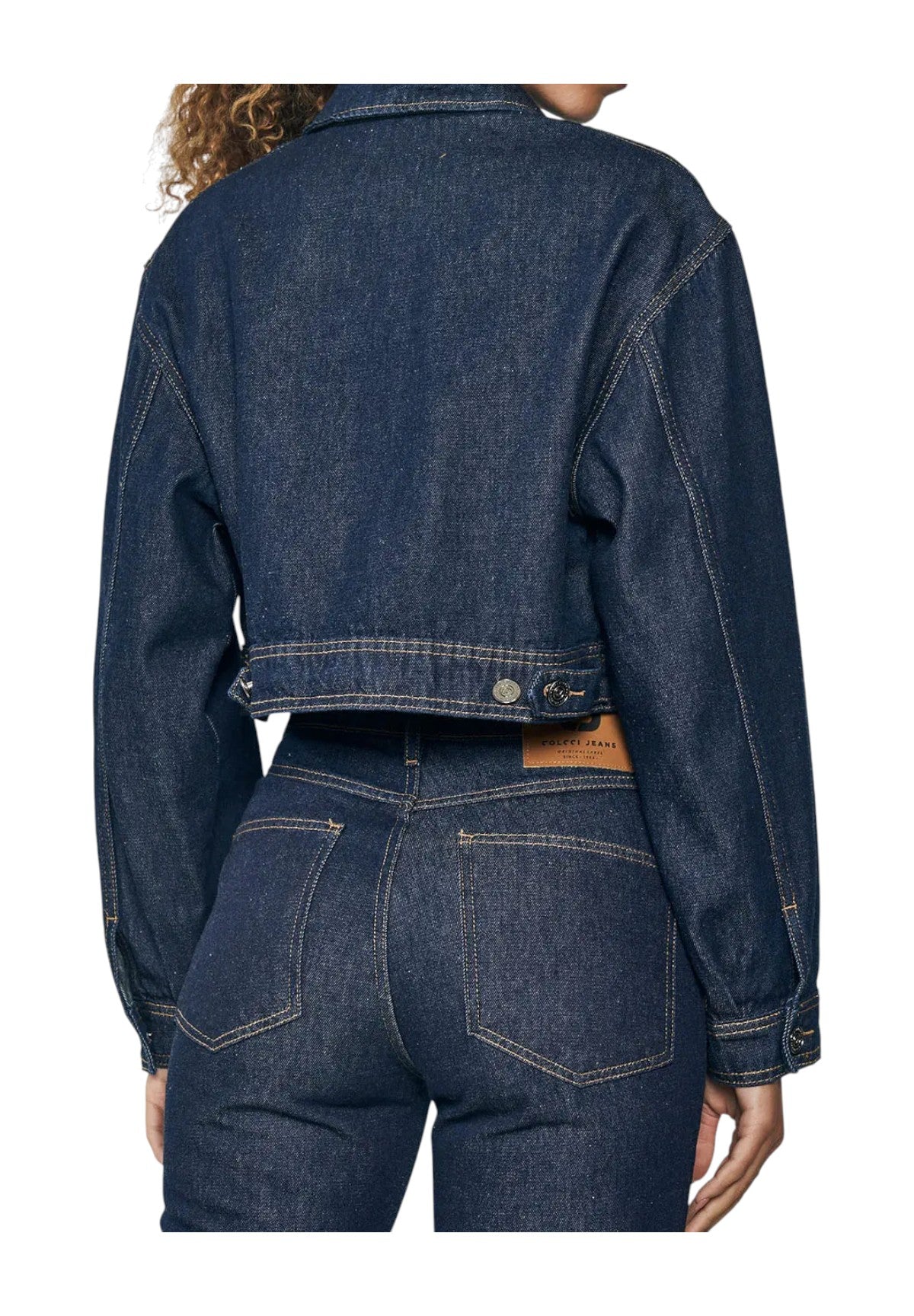 Giubbino di Jeans giubbino jeanz zip 321100073 Denim