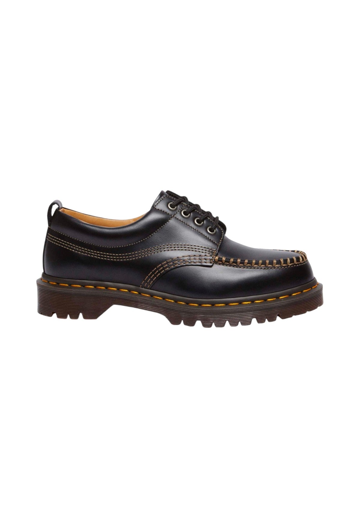 Stringate Lowell 31816001 Black Analine