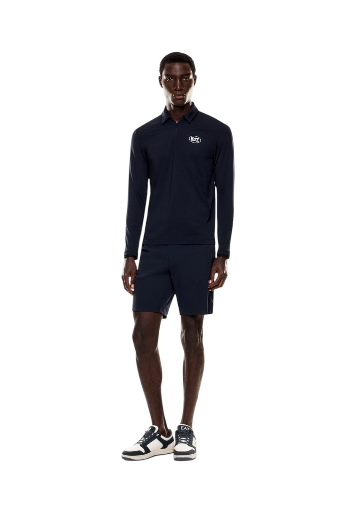 Bermuda in Felpa 7M000194 Sky Captain