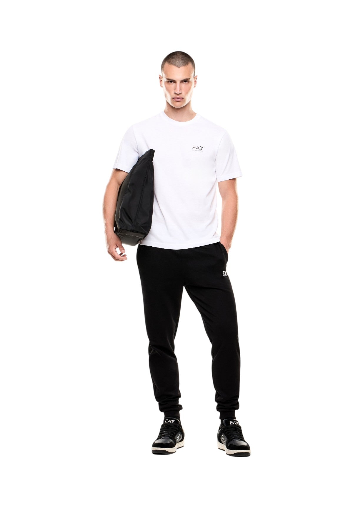 T-shirt a Maniche Corte 7M000567 White, black