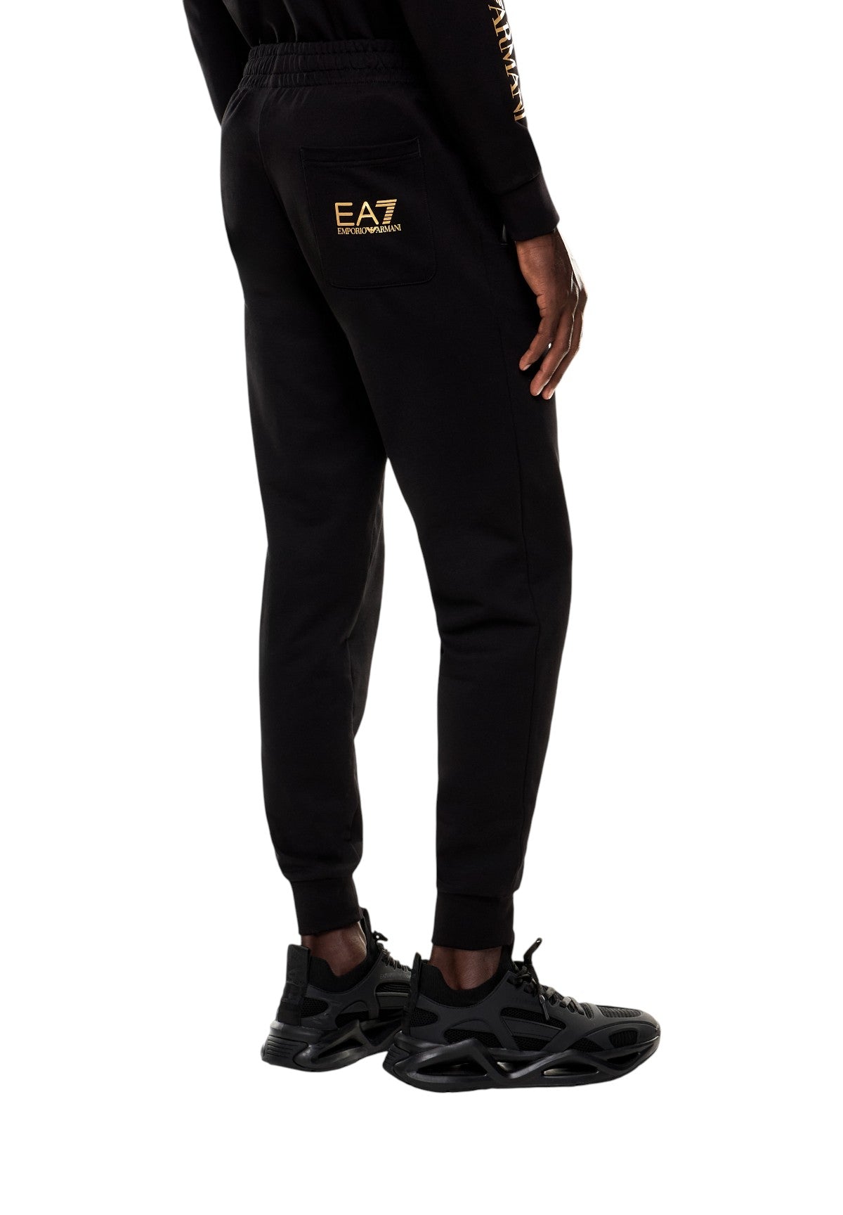 Pantaloni Tuta 7M000571 Black, Gold
