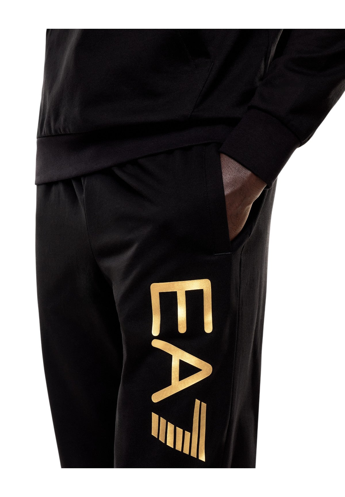 Pantaloni Tuta 7M000571 Black, Gold