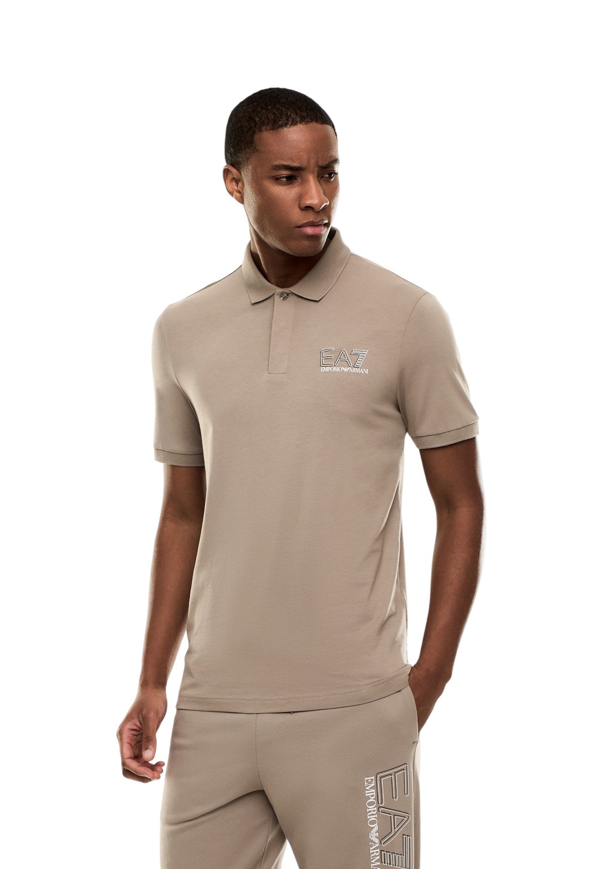 Polo Jersey 7M001311 Roasted Cashew