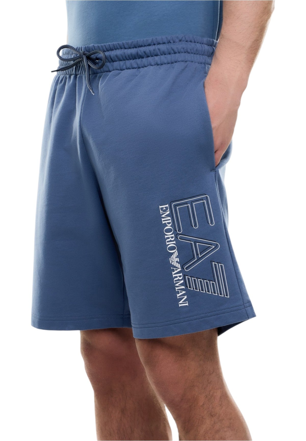 Bermuda in Felpa 7M001315 Blue Horizon