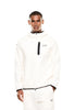 EA7 Emporio Armani Felpa Full-Zip con Cappuccio 7M001598 Sugar Swizzle