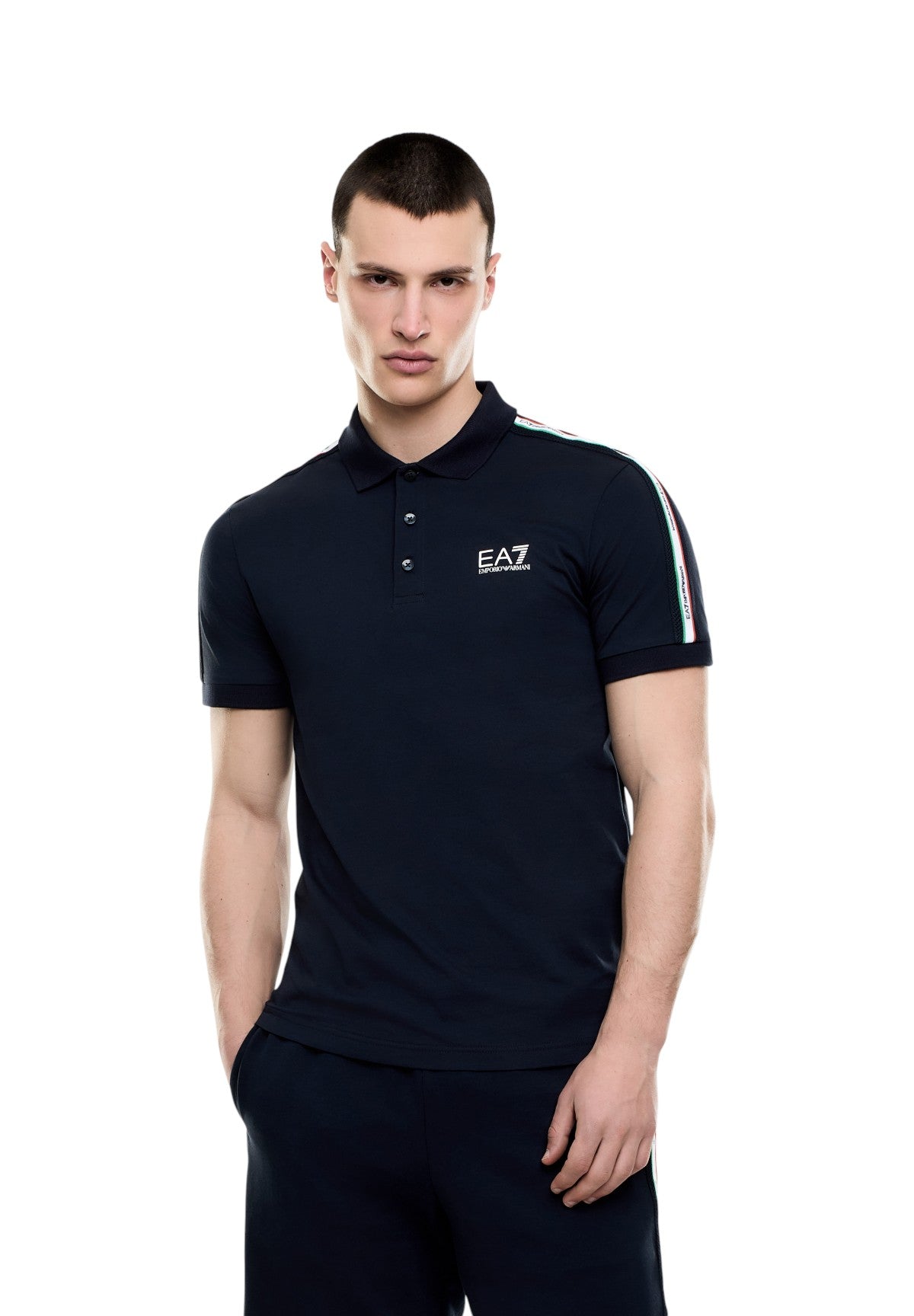 Polo Jersey 7M001862 Armani Blue
