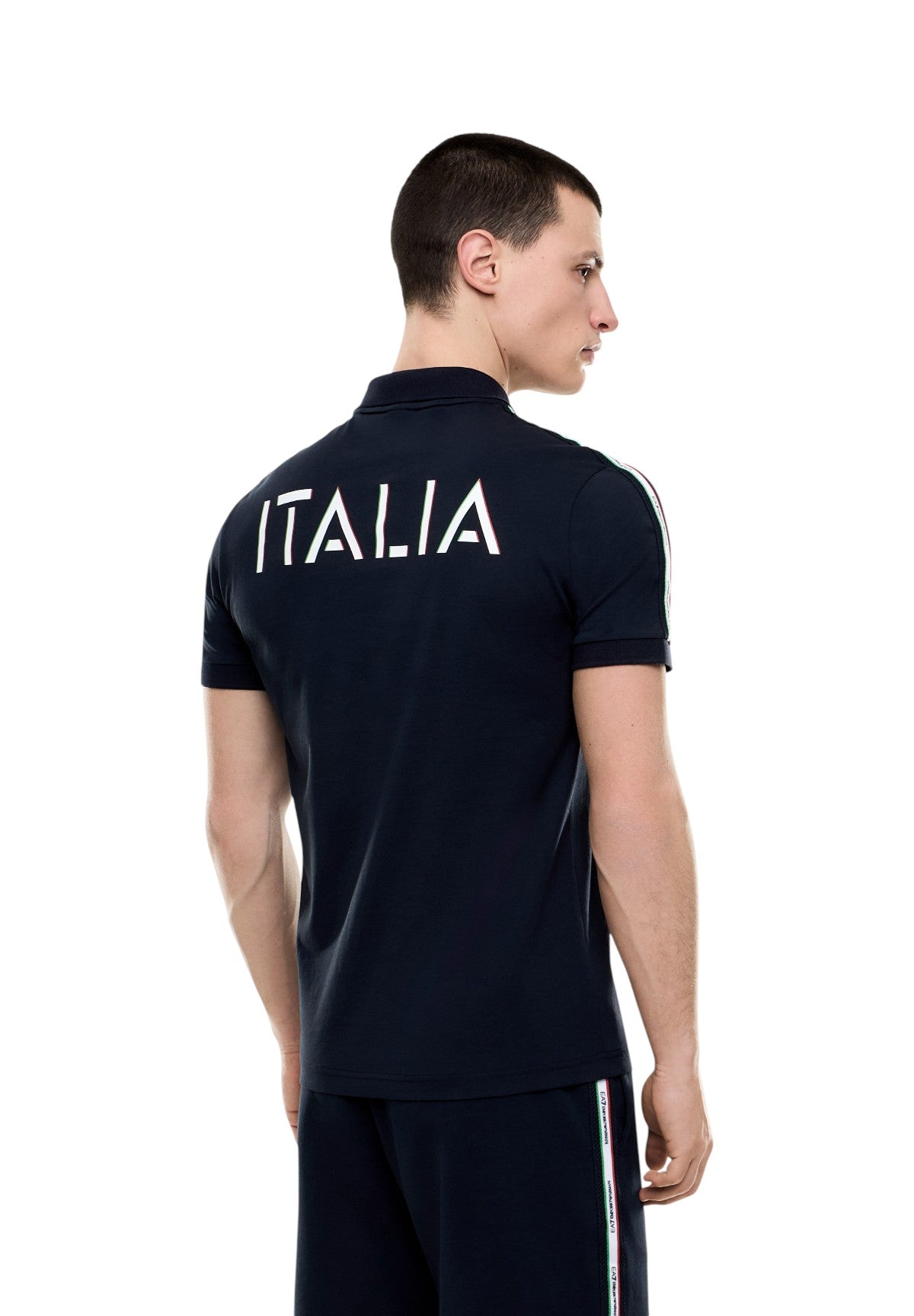 Polo Jersey 7M001862 Armani Blue