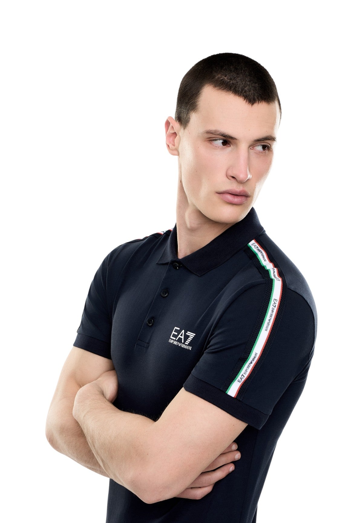 Polo Jersey 7M001862 Armani Blue