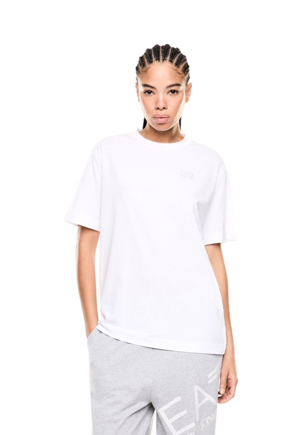 T-shirt a Maniche Corte 7W000965 White