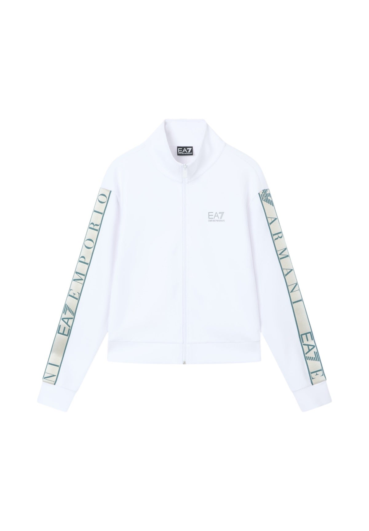 Felpa Full-Zip 7W001152 White